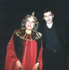 С Еленой Образцовой после "Аиды" в Большом театре1997